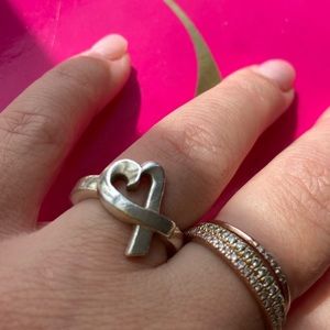 Loving hearts Tiffany & co ring